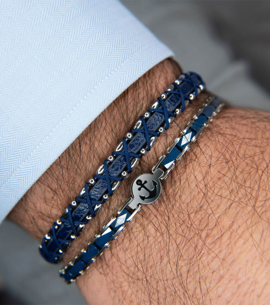 Бразлетна ZEADES DROMON Abyss Blue - M / L