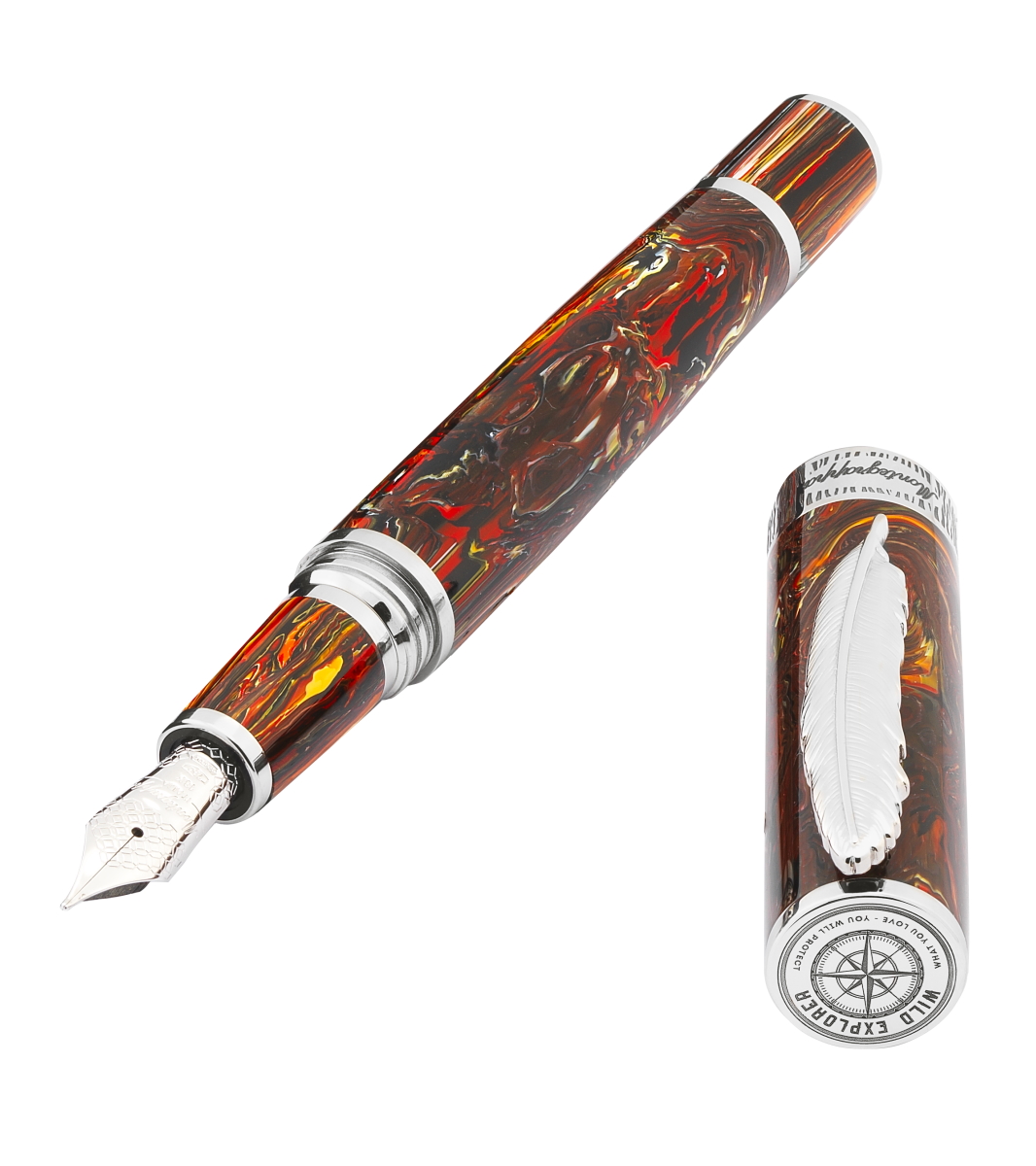 Montegrappa WILD: Savannah Sunset fountain pen (medium)