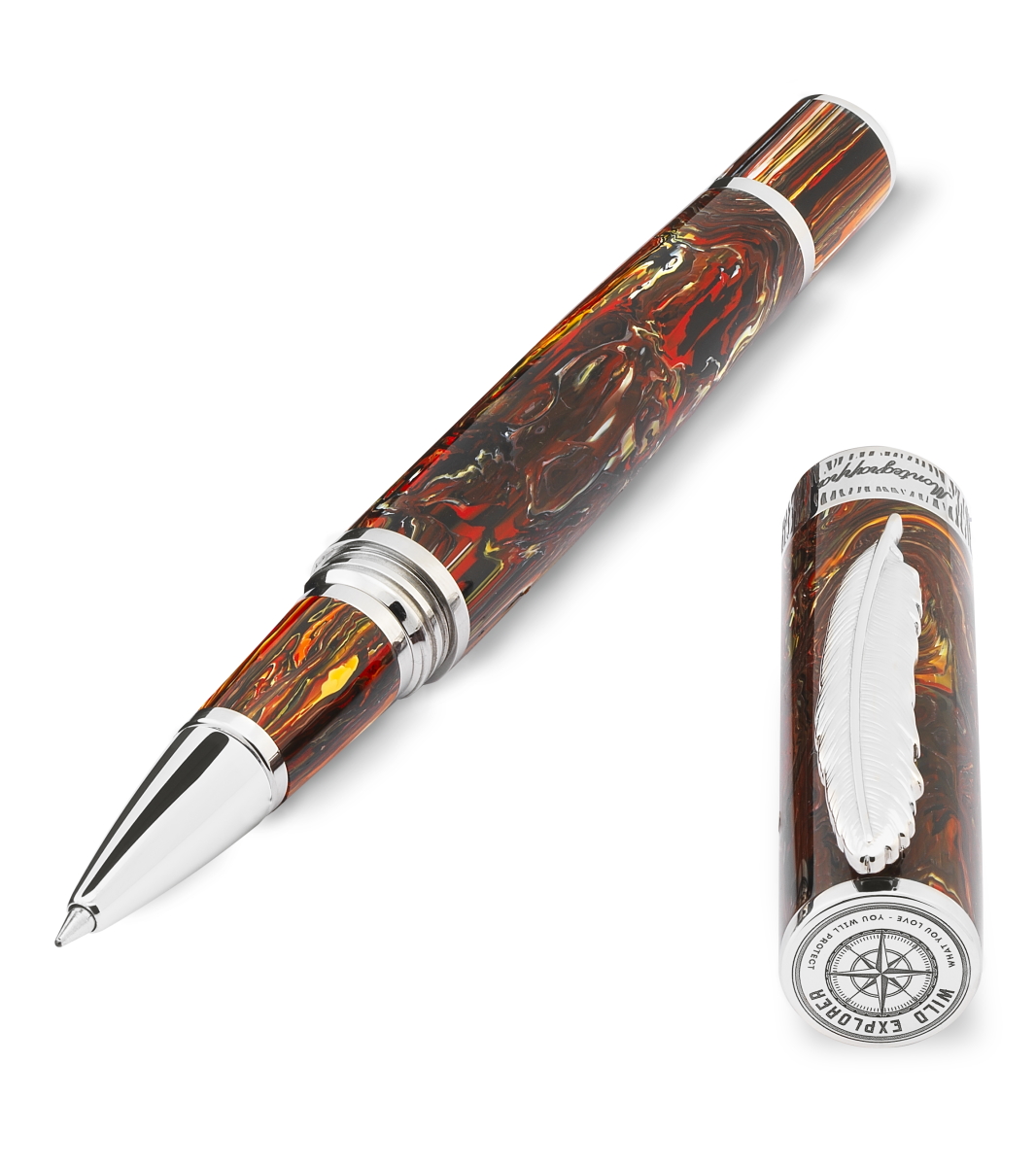 Montegrappa WILD: Savannah Sunset rollerball pen