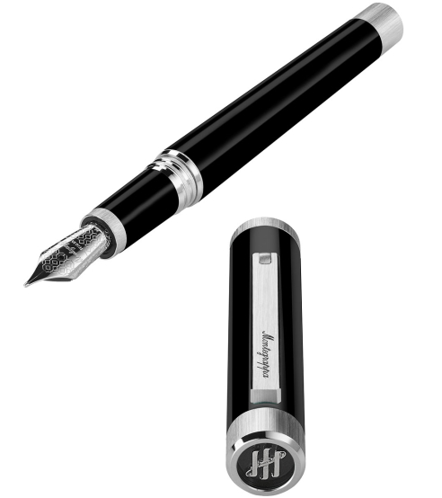 Montegrappa ZERO fountain pen (palladium, fine)