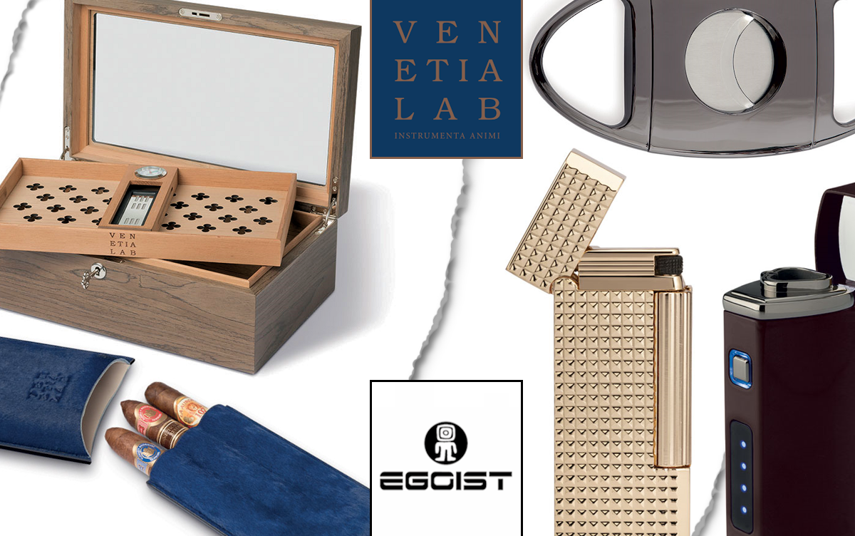 VENETIA LAB and EGOIST – Italian brands that meet the effective hedonism of cigar connoisseurs